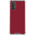 Burgundy Solid Galaxy A32 5G Clear Case