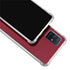 Burgundy Solid Galaxy A51 5G Clear Case