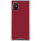 Burgundy Solid Galaxy A51 5G Clear Case