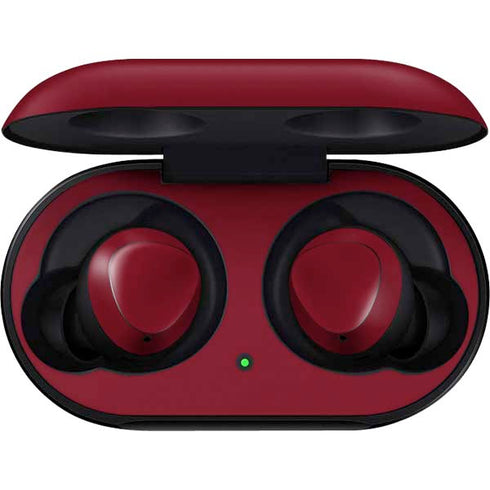 Burgundy Solid Galaxy Buds Skin