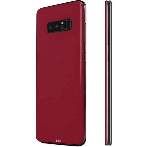 Burgundy Solid Galaxy Note 8 Skin