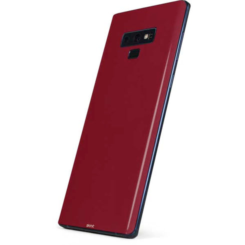 Burgundy Solid Galaxy Note 9 Skin