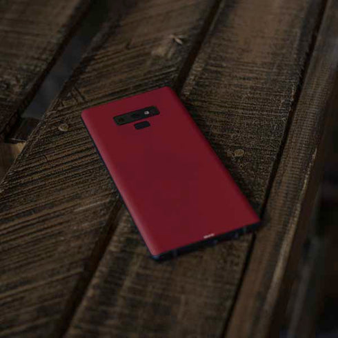 Burgundy Solid Galaxy Note 9 Skin