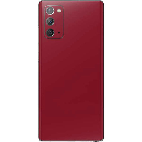 Burgundy Solid Galaxy Note20 5G Skin
