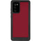 Burgundy Solid Galaxy Note20 5G Waterproof Case