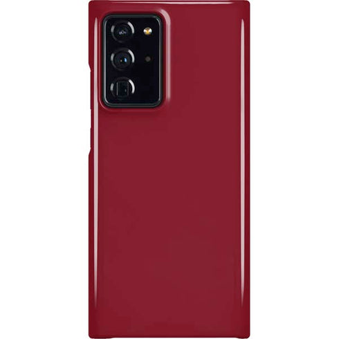 Burgundy Solid Galaxy Note20 Ultra 5G Lite Case