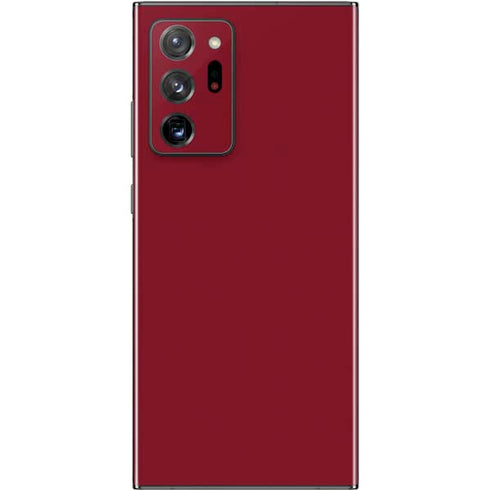 Burgundy Solid Galaxy Note20 Ultra 5G Skin