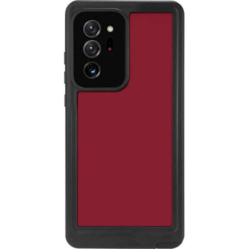 Burgundy Solid Galaxy Note20 Ultra 5G Waterproof Case