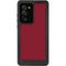 Burgundy Solid Galaxy Note20 Ultra 5G Waterproof Case