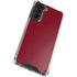 Burgundy Solid Galaxy S21 5G Clear Case