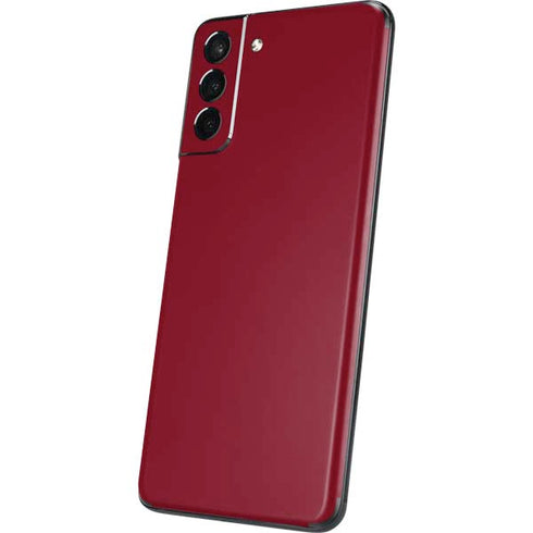 Burgundy Solid Galaxy S21 5G Skin