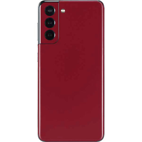 Burgundy Solid Galaxy S21 5G Skin