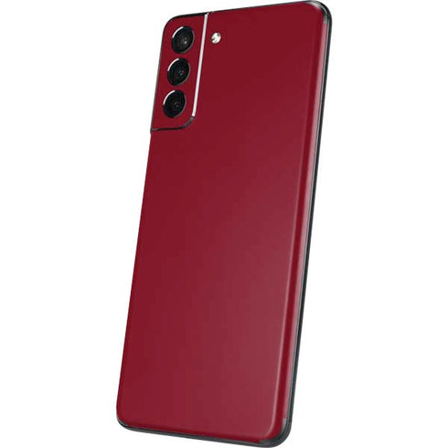 Burgundy Solid Galaxy S21 Plus 5G Skin