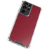 Burgundy Solid Galaxy S21 Ultra 5G Clear Case