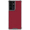 Burgundy Solid Galaxy S21 Ultra 5G Clear Case