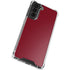 Burgundy Solid Galaxy S22 Plus Clear Case