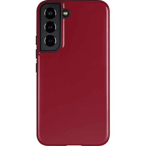 Burgundy Solid Galaxy S22 Pro Case