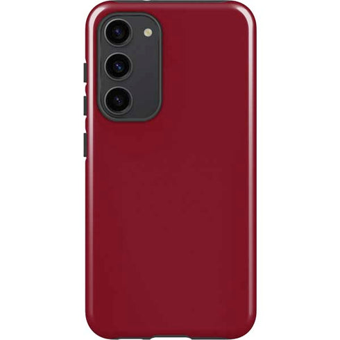 Burgundy Solid Galaxy S23 Plus Pro Case