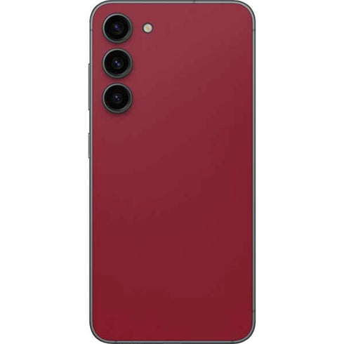 Burgundy Solid Galaxy S23 Plus Skin
