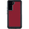 Burgundy Solid Galaxy S23 Plus Waterproof Case