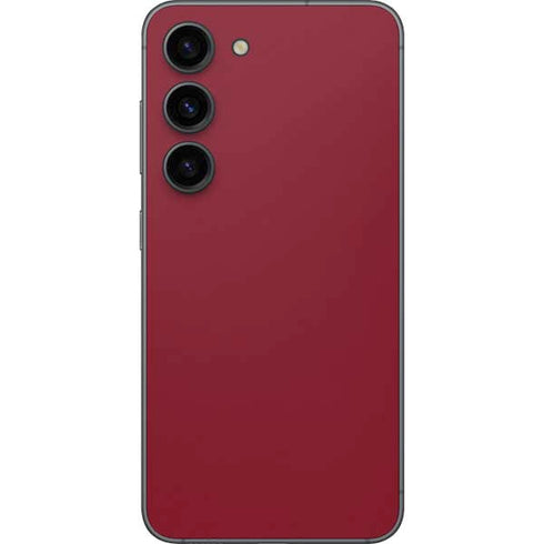 Burgundy Solid Galaxy S23 Skin