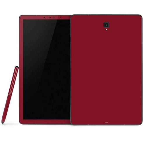 Burgundy Solid Samsung Galaxy Tab Skin