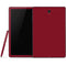 Burgundy Solid Samsung Galaxy Tab Skin