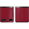 Burgundy Solid Galaxy Z Flip Skin