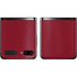 Burgundy Solid Galaxy Z Flip Skin
