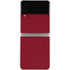Burgundy Solid Galaxy Z Flip3 5G Skin
