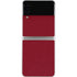 Burgundy Solid Galaxy Z Flip4 5G Skin