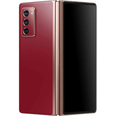 Burgundy Solid Galaxy Z Fold2 5G Skin