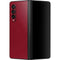 Burgundy Solid Galaxy Z Fold3 5G Skin