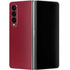 Burgundy Solid Galaxy Z Fold4 5G Skin