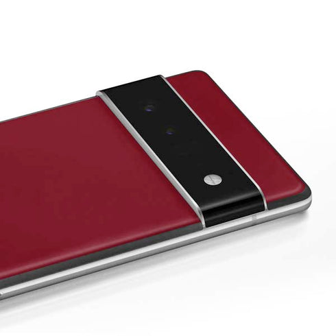 Burgundy Solid Google Pixel 6 Skin