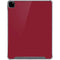 Burgundy Solid iPad Pro 12.9in (2020) Clear Case