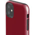 Burgundy Solid iPhone 11 Impact Case