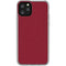 Burgundy iPhone 11 Pro Clear Case