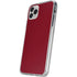 Burgundy iPhone 11 Pro Clear Case