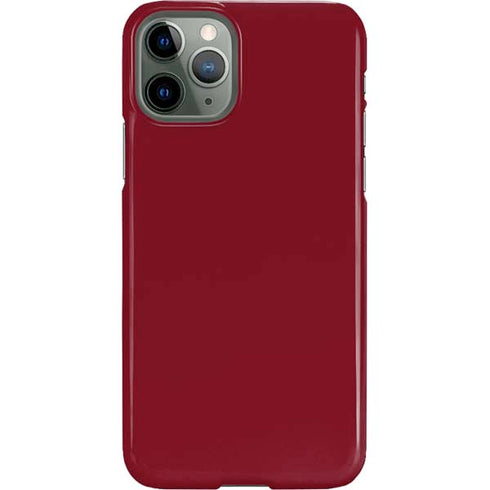 Burgundy Solid iPhone 11 Pro Lite Case