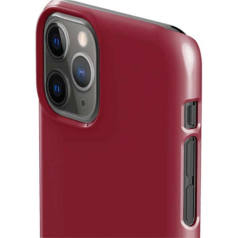 Burgundy Solid iPhone 11 Pro Lite Case