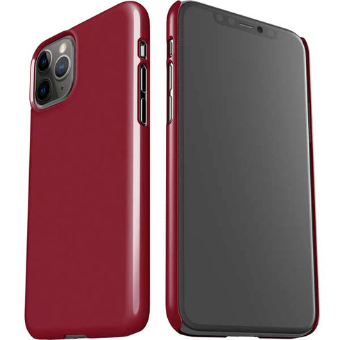 Burgundy Solid iPhone 11 Pro Lite Case