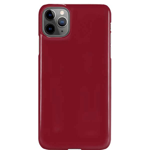Burgundy Solid iPhone 11 Pro Max Lite Case