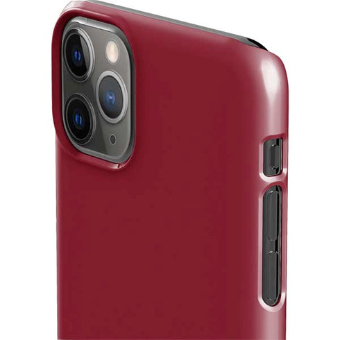 Burgundy Solid iPhone 11 Pro Max Lite Case