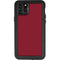 Burgundy Solid iPhone 11 Pro Max Waterproof Case