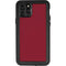 Burgundy Solid iPhone 11 Pro Waterproof Case