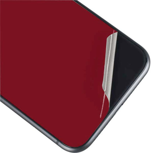 Burgundy Solid iPhone 11 Skin