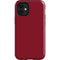 Burgundy Solid iPhone 12 Mini Impact Case