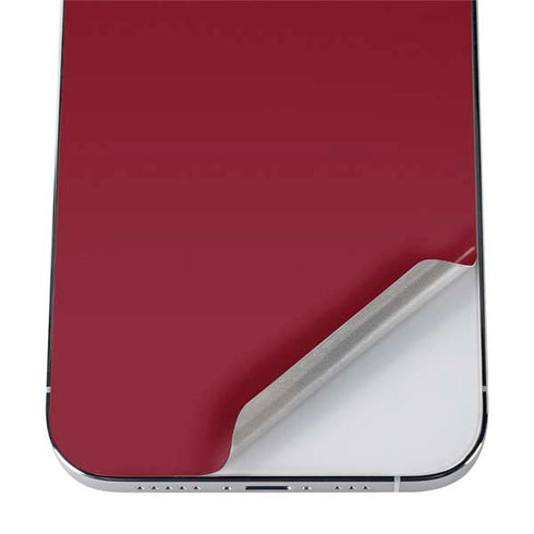 Burgundy Solid iPhone 12 Pro Max Skin