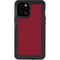 Burgundy Solid iPhone 12 Pro Max Waterproof Case